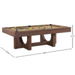 8' rowan pool table