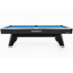 7' acurra pool table strong black