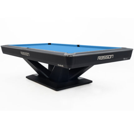8' victory iii pool table black fluorocarbon
