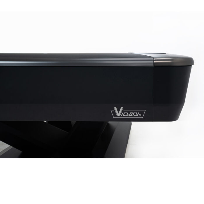 8' victory iii pool table black fluorocarbon