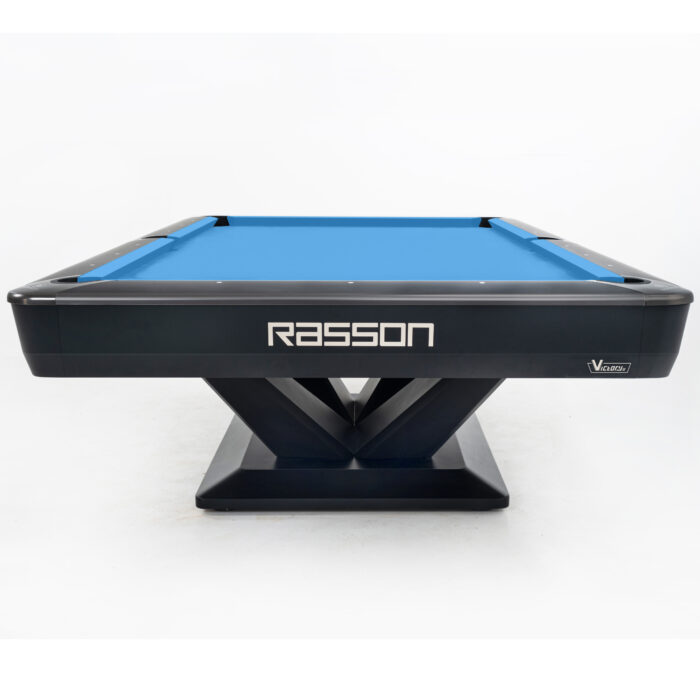 8' victory iii pool table black fluorocarbon