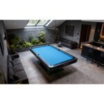 8' victory iii pool table black fluorocarbon