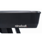 8' wolf pool table black fluorocarbon
