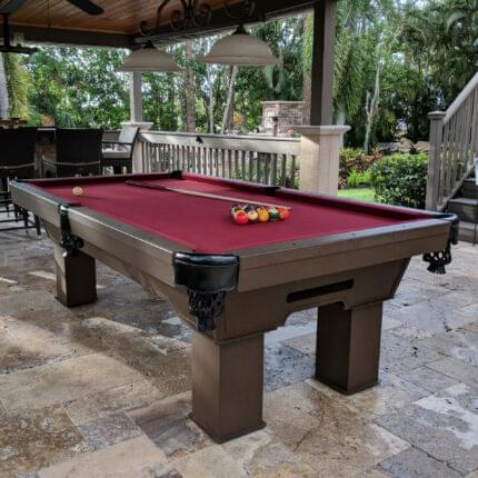 7' Caesar Outdoor Pool Table