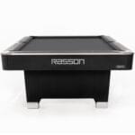 7' hero pool table strong black