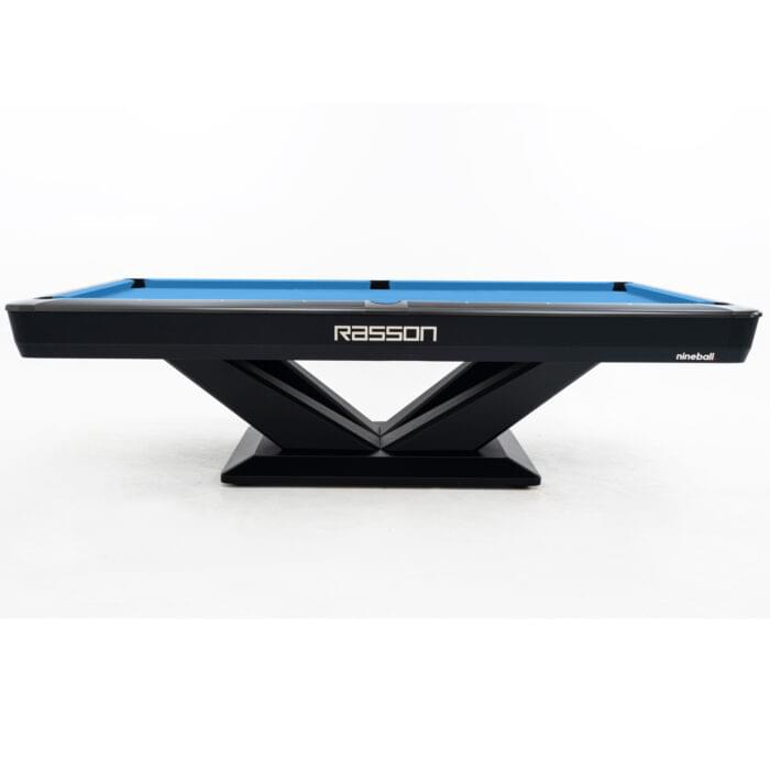 8' victory iii pool table black fluorocarbon