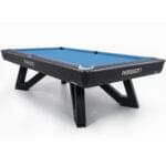 8' wolf pool table black fluorocarbon