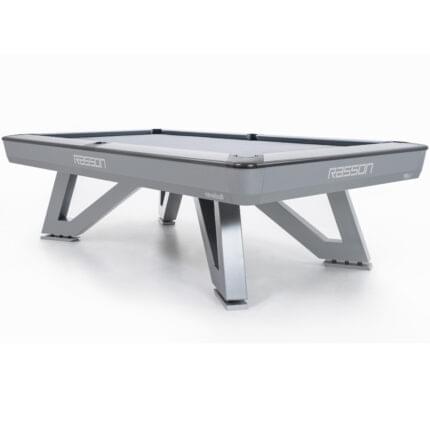 8' wolf pool table silver fluorocarbon